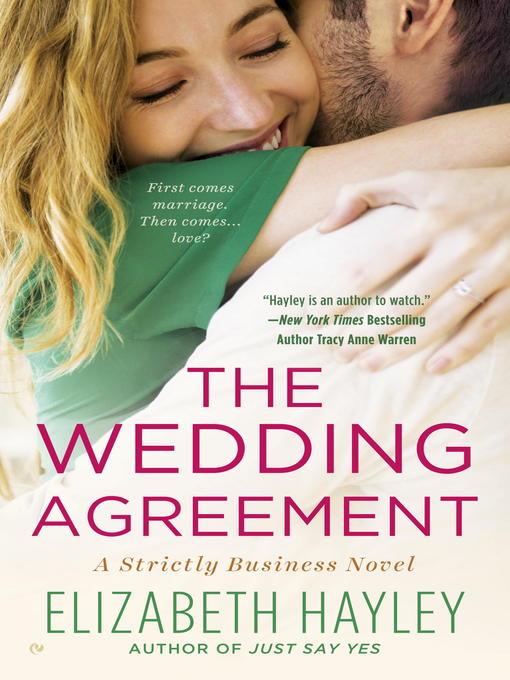 Title details for The Wedding Agreement by Elizabeth Hayley - Available